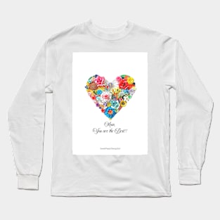 Art Print/Original Art by Hyunah Yi/Printed Mother&amp;amp;#39;s day card Long Sleeve T-Shirt